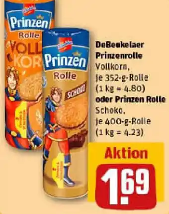 REWE DeBeukelaer Prinzenrolle oder Prinzen Rolle Angebot