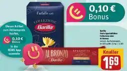 REWE Barilla Pasta Spezialitäten Collezione oder Al Bronzo Angebot