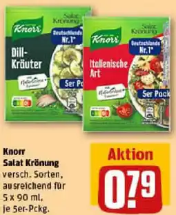 REWE Knorr Salat Krönung Angebot