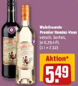 REWE Weinfreunde Premier Rendez-Vous Angebot