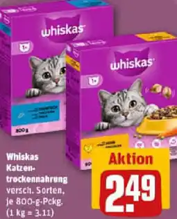 REWE Whiskas Katzentrockennahrung Angebot