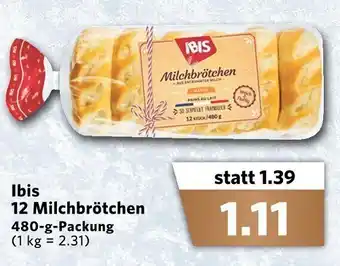 Combi Ibis 12 Milchbrötchen 480g Angebot