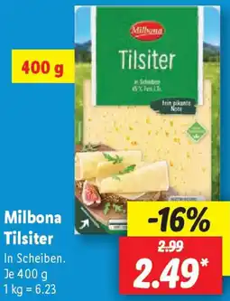 Lidl Milbona Tilsiter Angebot