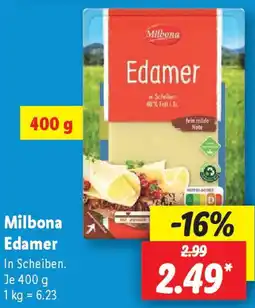 Lidl Milbona Edamer Angebot