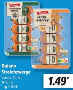 Lidl Dulano Streichzwerge Angebot