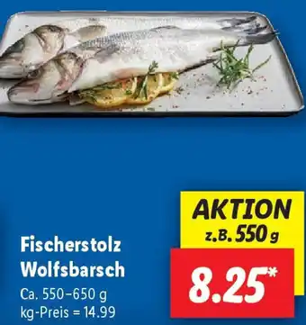 Lidl Fischerstolz Wolfsbarsch Angebot