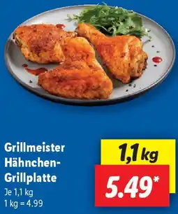Lidl Grillmeister Hähnchen Grillplatte Angebot