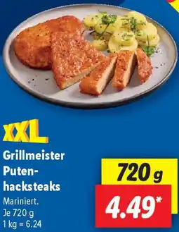 Lidl Grillmeister Putenhacksteaks Angebot