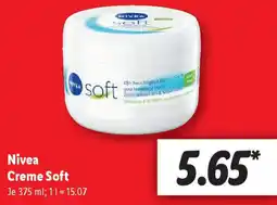 Lidl Nivea Creme Soft Angebot