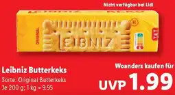 Lidl Leibniz Butterkeks Angebot