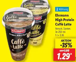 Lidl Ehrmann High Protein Caffè Latte Angebot