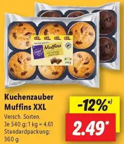 Lidl Kuchenzauber Muffins XXL Angebot