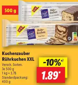 Lidl Kuchenzauber Rührkuchen XXL Angebot