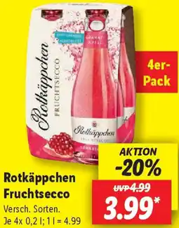 Lidl Rotkäppchen Fruchtsecco Angebot
