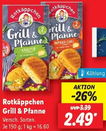 Lidl Rotkäppchen Grill & Pfanne Angebot