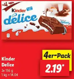 Lidl Kinder Delice Angebot