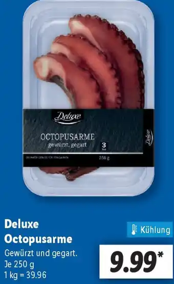 Lidl Deluxe Octopusarme Angebot