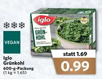 Combi Iglo Grünkohl 600g Angebot