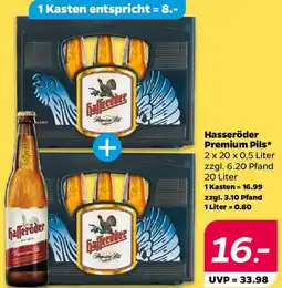 NETTO Hasseröder Premium Pils Angebot