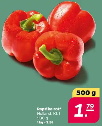 NETTO Paprika rot Angebot