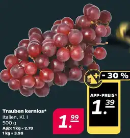 NETTO Trauben kernlos Angebot