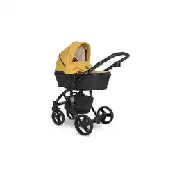 Netto Marken-Discount Lorelli Kinderwagen Rimini Premium Sportsitz Tragewanne Moskitonetz verstellbar gelb Angebot