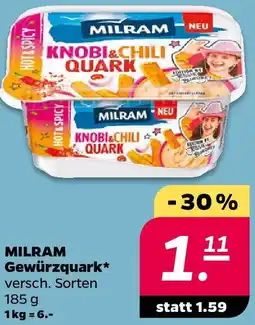 NETTO MILRAM Gewürzquark Angebot