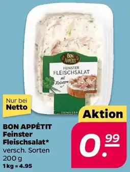 NETTO BON APPÉTIT Feinster Fleischsalat Angebot