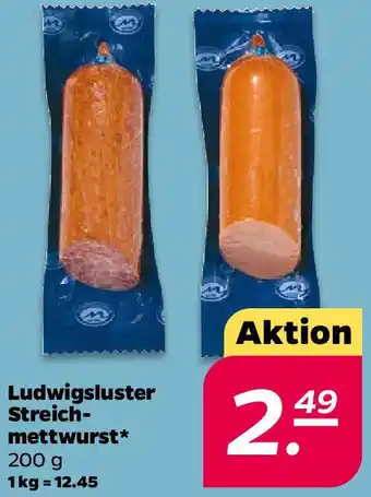 NETTO Ludwigsluster Streichmettwurst Angebot