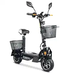 Netto Marken-Discount Rolektro, E-Joy Elektro-Scooter 20 Lithium, Schwarz, 36V-20AH Akku, 500 Watt Angebot