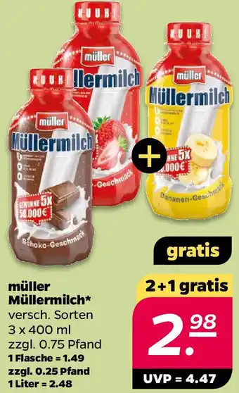 NETTO müller Müllermilch Angebot