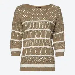 NKD Damen-Ajourpullover aus Baumwolle Angebot