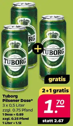 NETTO Tuborg Pilsener Dose Angebot
