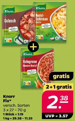 NETTO Knorr Fix Angebot