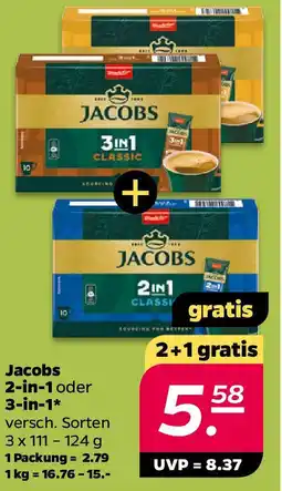 NETTO Jacobs 2-in-1 oder 3-in-1 Angebot