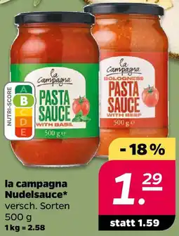 NETTO la campagna Nudelsauce Angebot