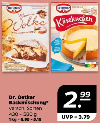 NETTO Dr. Oetker Backmischung Angebot