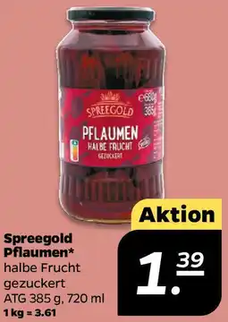 NETTO Spreegold Pflaumen Angebot