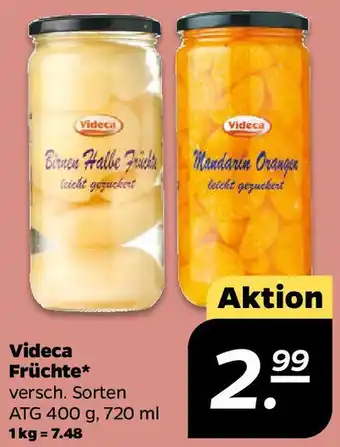 NETTO Videca Früchte Angebot