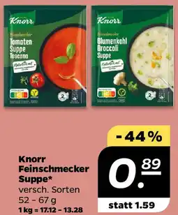 NETTO Knorr Feinschmecker Suppe Angebot