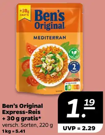 NETTO Ben's Original Express-Reis Angebot