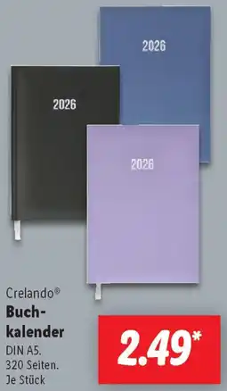 Lidl Crelando Buchkalender Angebot