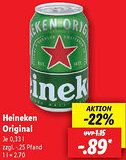 Lidl Heineken Original Angebot
