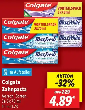 Lidl Colgate Zahnpasta Angebot