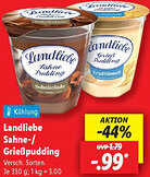 Lidl Landliebe Sahne-/ Grieẞpudding Angebot