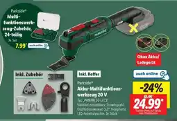 Lidl PARKSIDE Akku-Multifunktionswerkzeug 20 V Angebot
