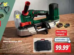Lidl PARKSIDE Akku-Bandsäge 20 V Angebot
