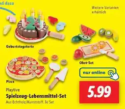 Lidl Playtive Spielzeug-Lebensmittel-Set Angebot