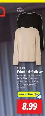 Lidl Feinstrick-Pullover Angebot