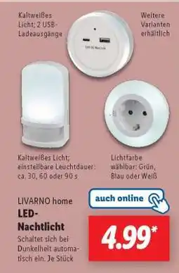 Lidl LIVARNO home LED-Nachtlicht Angebot